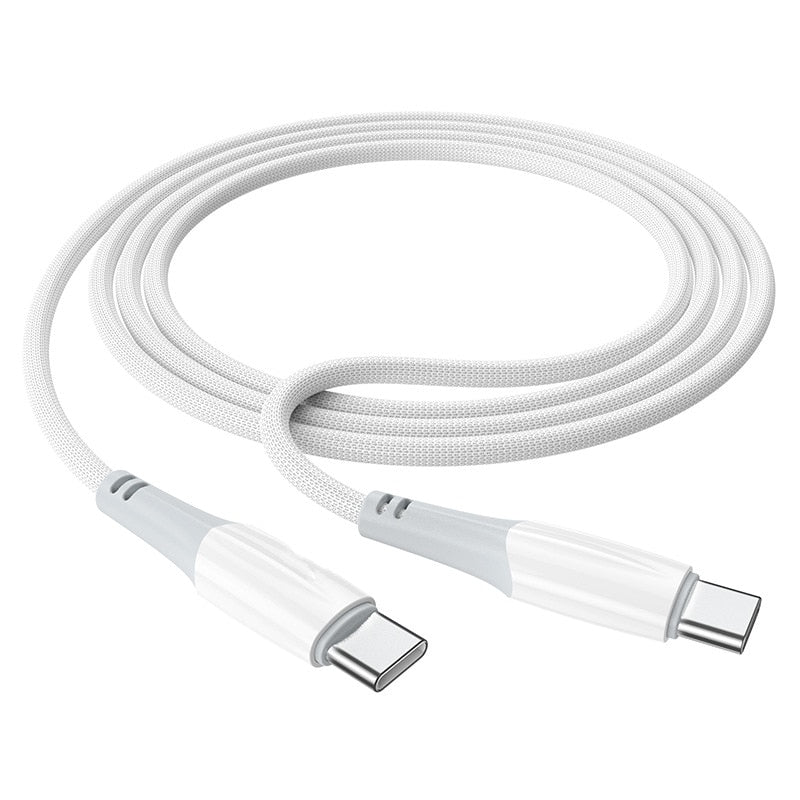(60 W) Câble de données de charge rapide USB-C vers USB-C (1 m) (60 W) Câble de données de charge rapide USB-C vers USB-C (1 m)
